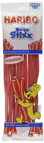 Haribo balla stixx - stixx, strawberry