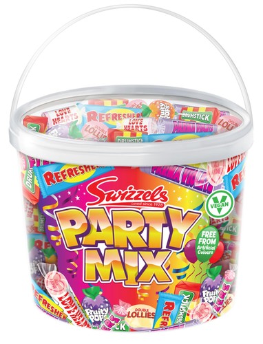 Swizzels party mix tub - swizzels,