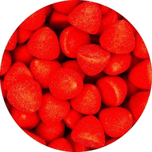 Paint ball marshmallows - paint, red