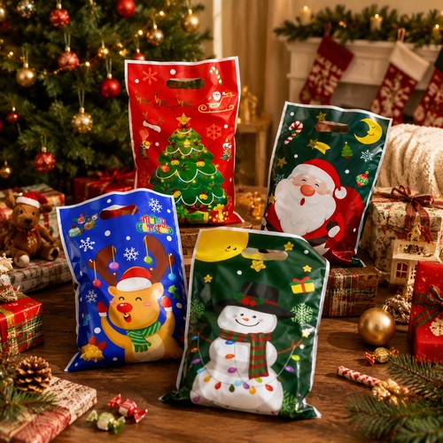 50pcs christmas gift bags - 50pcs,