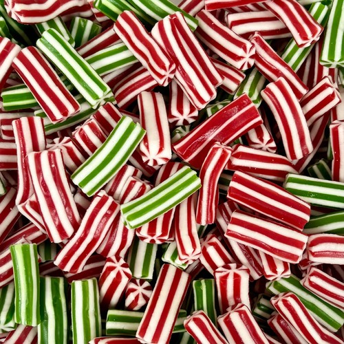 Red green candy - red,