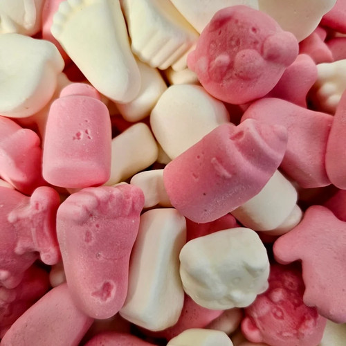 Baby shower sweets - baby, pink