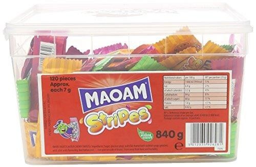 Maoam stripes fruit flavour - stripes,