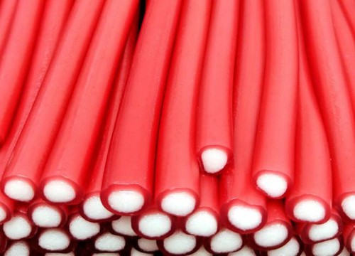 Strawberry pencil sweets - sweets, |