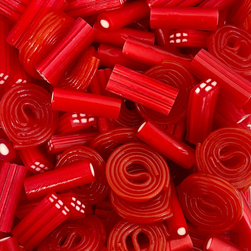 Red liquorice mix retro - red,