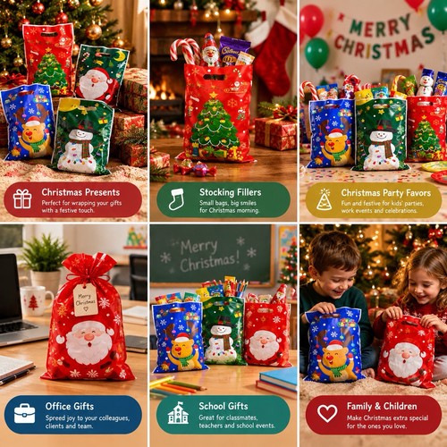 50pcs christmas gift - christmas, bags