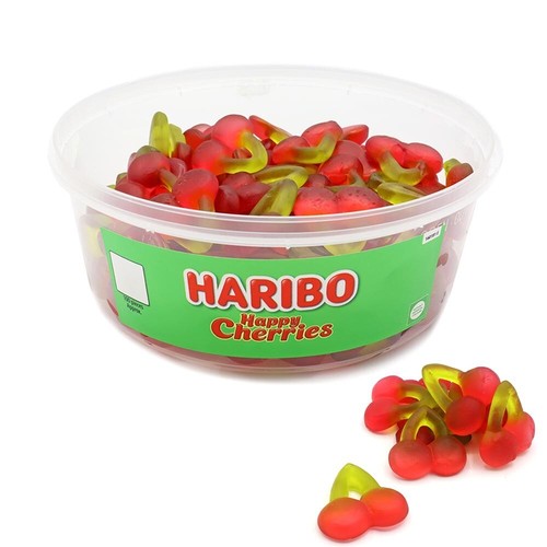 Haribo happy cherry tub 780g - haribo,