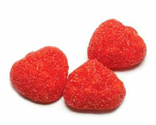 Red strawberry sweets - red, |