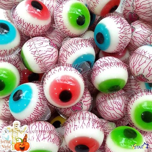 Halloween spooky trolli eye - spooky,