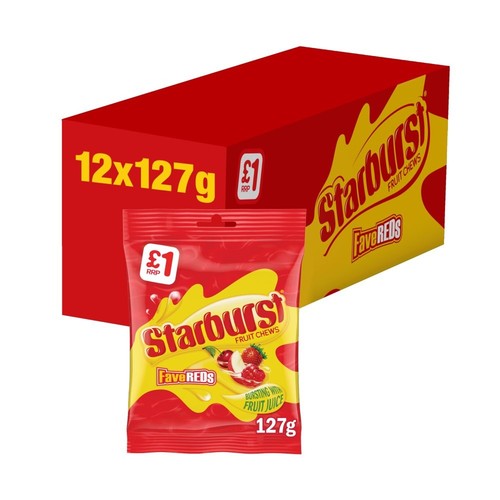 Starburst fav reds fruit chews - fav,