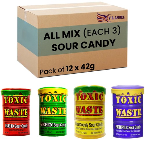 Toxic waste assorted - toxic,