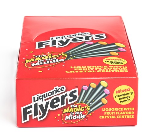 Flyers giant liquorice sticks - flyers,
