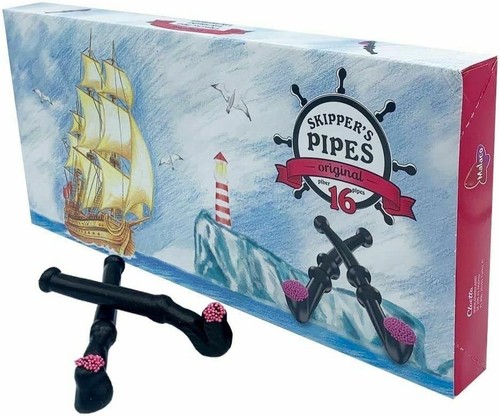 Skippers liquorice pipes - pipes, 16