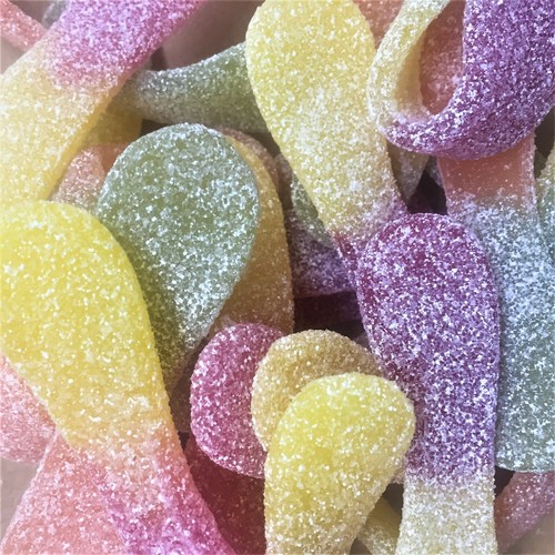 Red band sour fruity - band, tongues