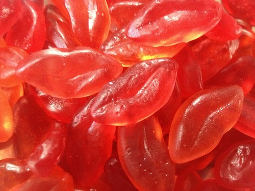 Pink pic mix sweets - pink,