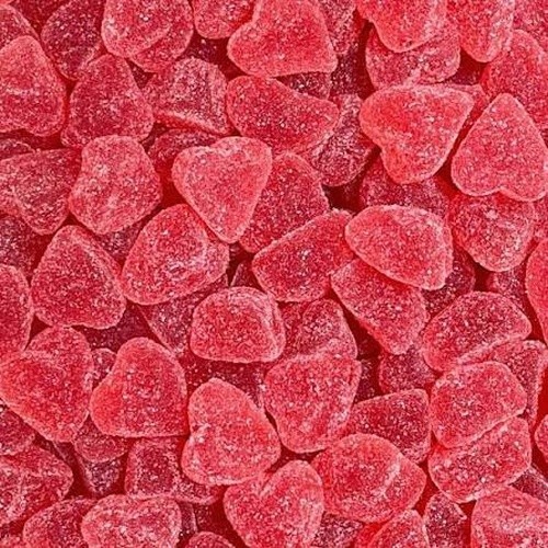Sugared heart sweets - heart,