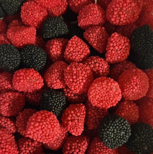 Black red berries jelly pick - red,